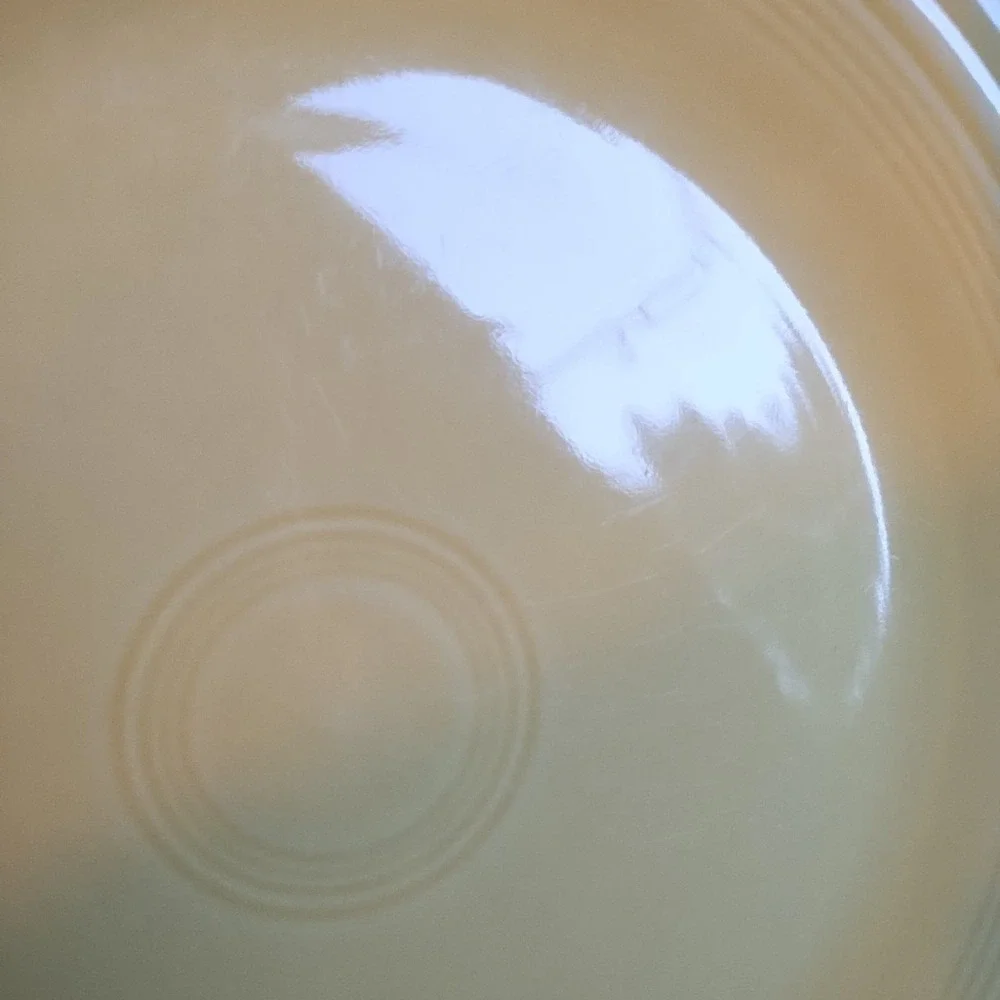 Fiesta Sunflower Classic Rim Dinner Plate & Cereal Bowl Set Ex Cond Retired